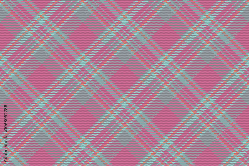 Fototapeta premium Seamless pattern of scottish tartan plaid. Repeatable background with check fabric texture. Vector backdrop striped textile print.