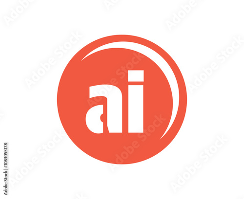 Free Download AI sport emblem or team logotype. Ball logo with a combination of Initial letter A and I for balls shop, sports company, training, club badge. - GFXLoad