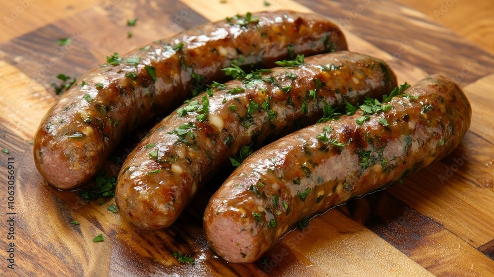 Sausage with chorizo. The classic Spanish chorizo sausage is flavored with pepper, garlic, fresh herbs, and chili peppers. traditional cuisine Sausage with chorizo. The classic Spanish chorizo sausage is flavored with pepper, garlic, fresh herbs, and chili peppers. traditional cuisine