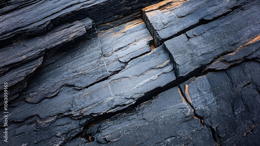 Explore the intricate textures of slate rock Explore the intricate textures of slate rock