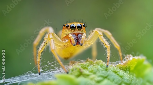 Spider captivates with vivid colors and detail photo