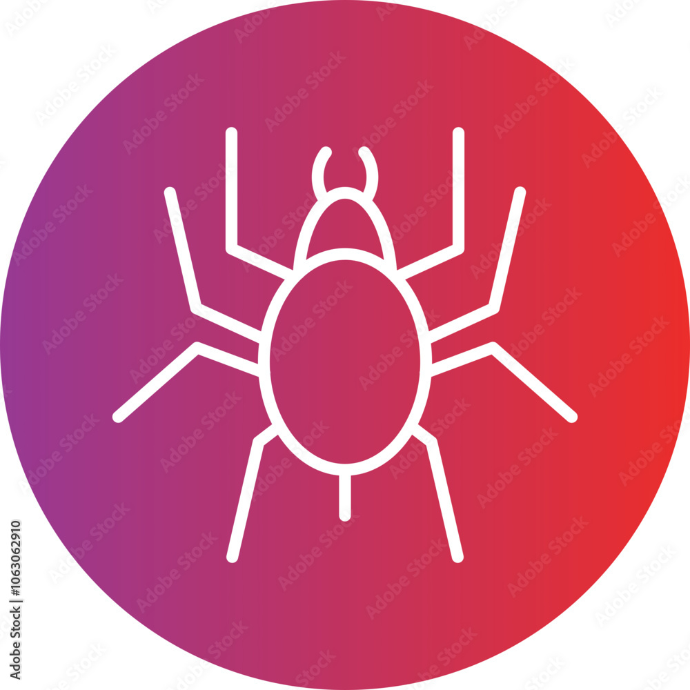Spider Vector Icon Style Spider Vector Icon Style