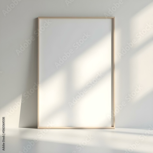 white poster wall art photo