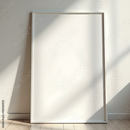 white poster wall art photo