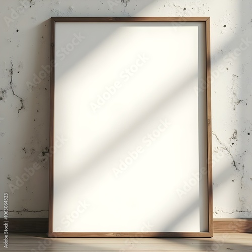white poster wall art photo
