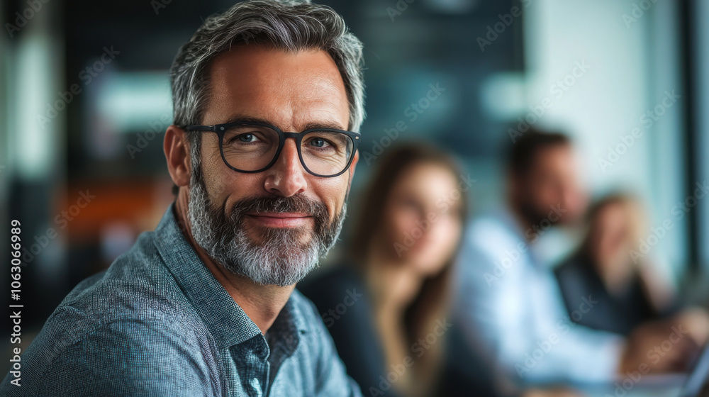A collaborative business meeting takes place in a modern office with professionals discussing strategies and insights in the afternoon A collaborative business meeting takes place in a modern office with professionals discussing strategies and insights in the afternoon