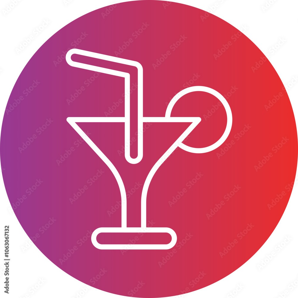 Drinks Vector Icon Style