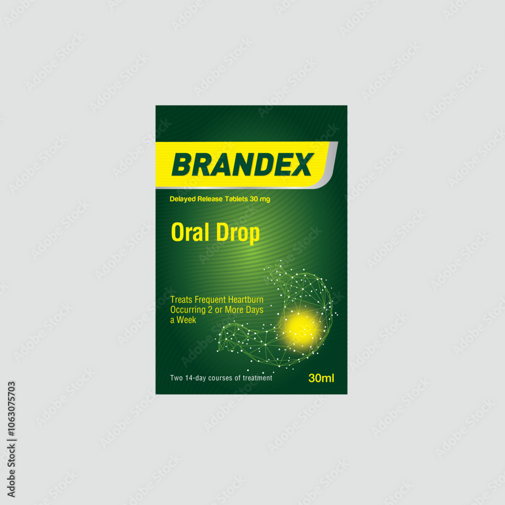 Obraz premium Medicine packaging design - eps