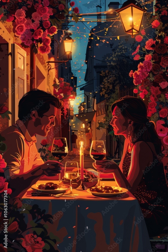 Creating memories: romantic dinner with cozy details Creating memories: romantic dinner with cozy details