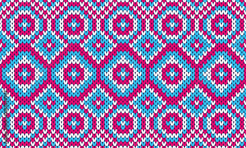 Seamless printable knitting patterns, wallpapers, ultra-high resolution raster illustrations, print-on-demand patterns.