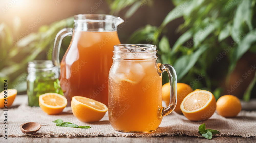 Background - wellness and health - kombucha Background - wellness and health - kombucha