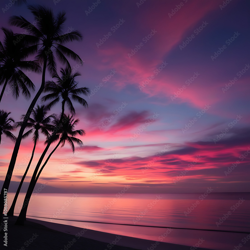 Beach and sunset Generative AI
Beach and sunset Generative AI