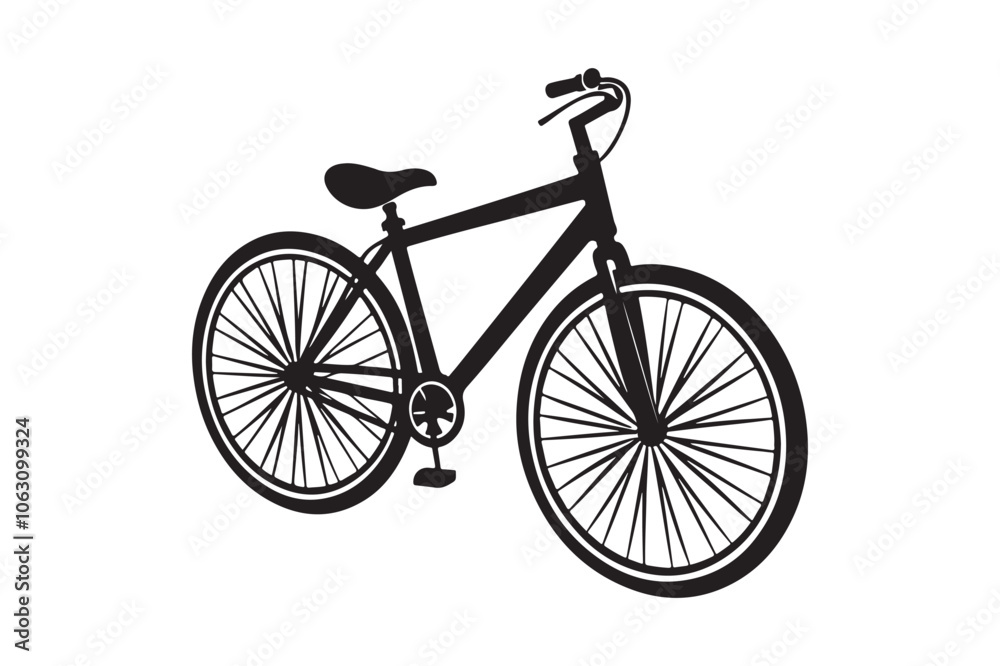 Bicycle silhouette vector illustration, Bicycle logo silhouette, Bicycle silhouette Vector Bicycle silhouette vector illustration, Bicycle logo silhouette, Bicycle silhouette Vector