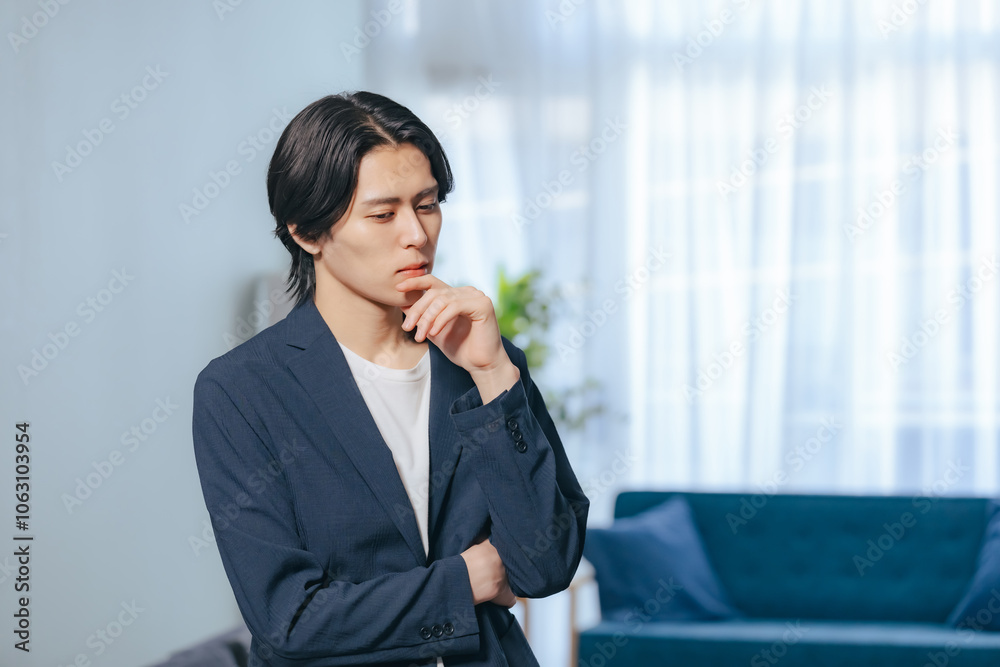 悩む 20代 男性