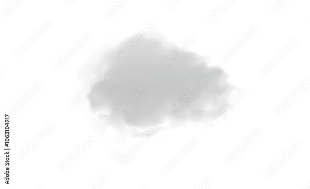 Naklejka premium Png vector isolated smoke. White smoke texture on a transparent black background. Png Special effect of steam, smoke, fog, clouds. Transparent background. White cloudiness, mist, smog, dust, vapor.