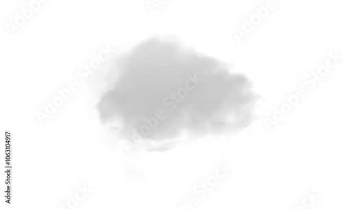 Png vector isolated smoke. White smoke texture on a transparent black background. Png Special effect of steam, smoke, fog, clouds. Transparent background. White cloudiness, mist, smog, dust, vapor.