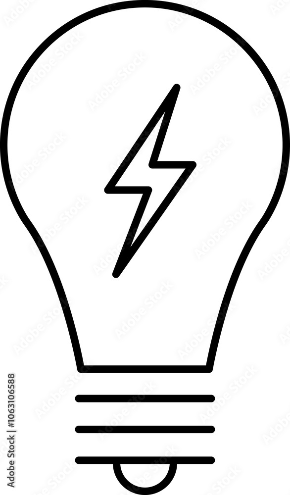 Light Bulb line icon, isolated on white background. Idea sign, solution, thinking concept. Lighting Electric lamp, electricity, shine, shiny. Flat style for graphic design, logo, web site, UI. Light Bulb line icon, isolated on white background. Idea sign, solution, thinking concept. Lighting Electric lamp, electricity, shine, shiny. Flat style for graphic design, logo, web site, UI.