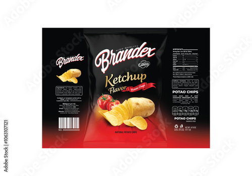 Chips packaging design - eps