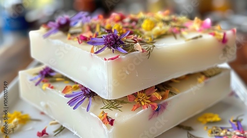 Handmade Soap Bars: These artisan soaps, crafted through cold-process methods, contain natural oils and botanicals, leaving the skin soft and nourished. 