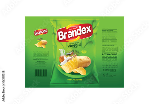 Chips packaging design - eps
