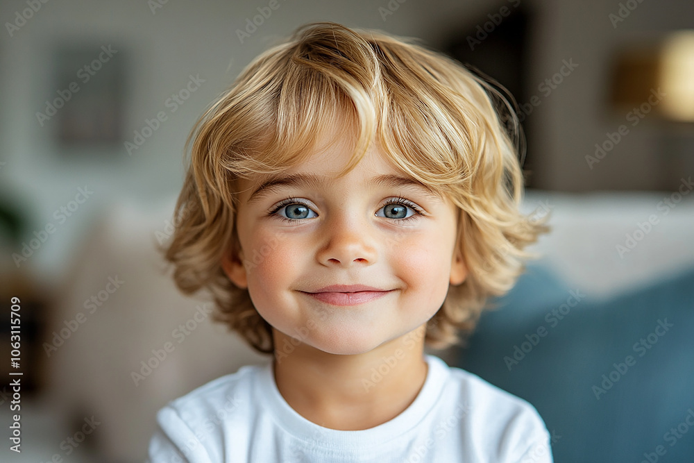 portrait of an white little boy with a smile portrait of an white little boy with a smile