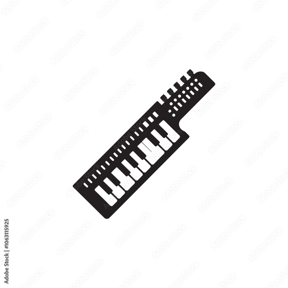Keytar Silhouette - Illustration Of Keytar - Keytar Vector Keytar Silhouette - Illustration Of Keytar - Keytar Vector