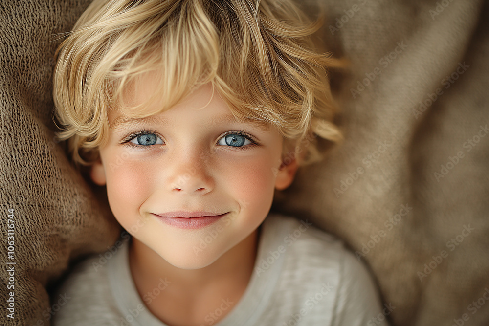 portrait of an white little boy with a smile portrait of an white little boy with a smile