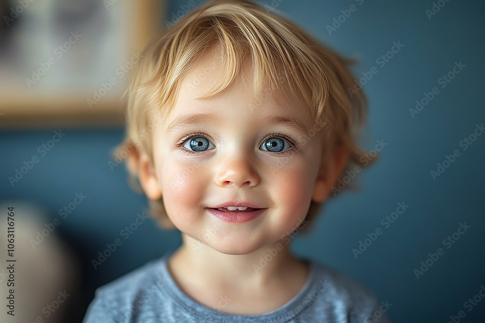 portrait of an white little boy with a smile portrait of an white little boy with a smile