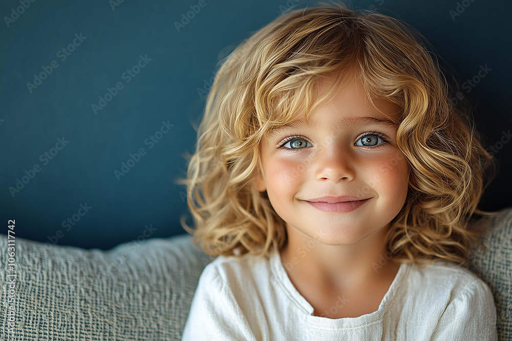 portrait of an white little boy with a smile portrait of an white little boy with a smile