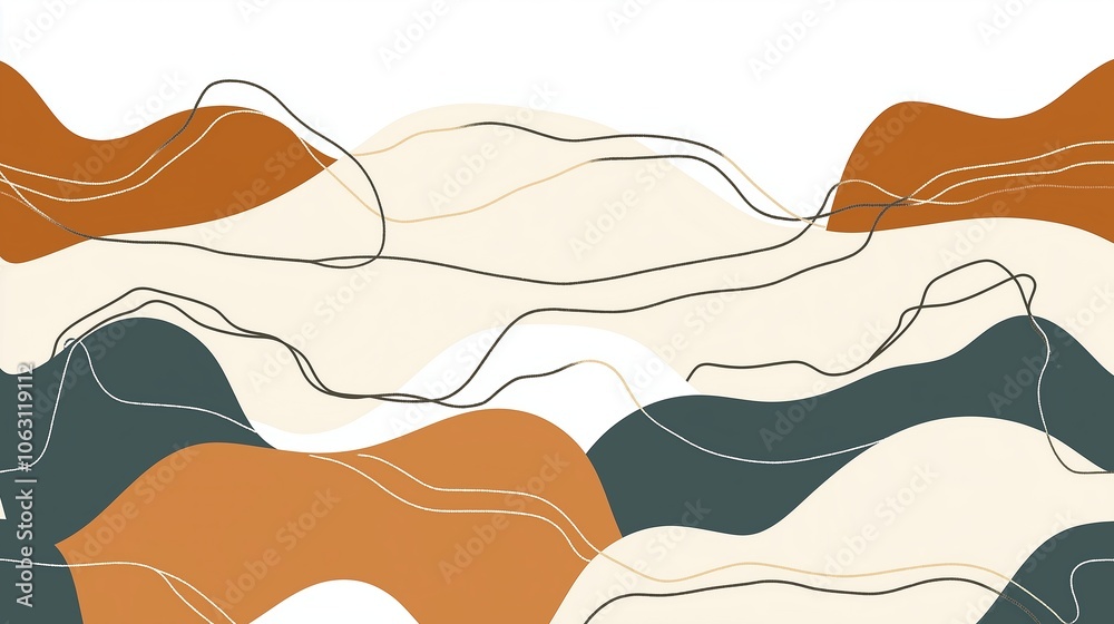 Modern Abstract Minimalist Background Modern Abstract Minimalist Background