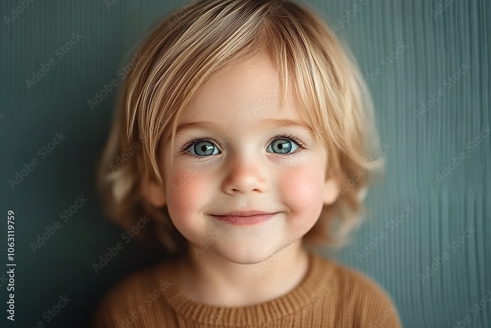 portrait of an white little boy with a smile portrait of an white little boy with a smile
