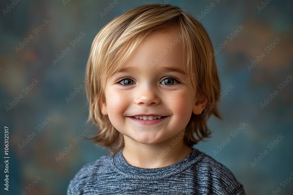 portrait of an white little boy with a smile portrait of an white little boy with a smile