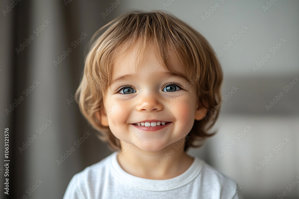 portrait of an white little boy with a smile portrait of an white little boy with a smile