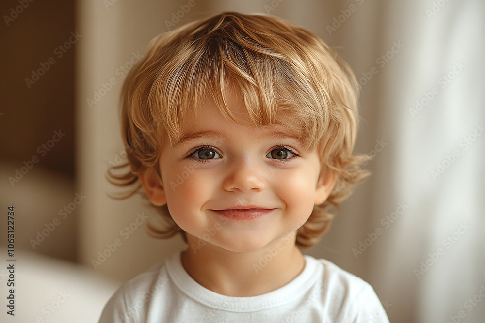 portrait of an white little boy with a smile portrait of an white little boy with a smile