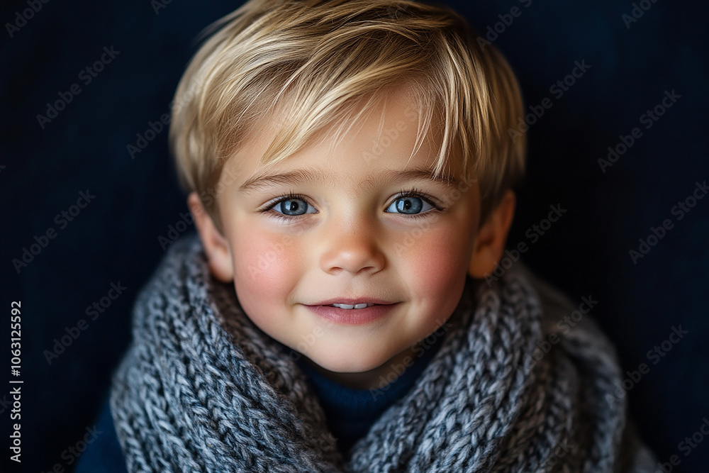 portrait of an white little boy with a smile portrait of an white little boy with a smile