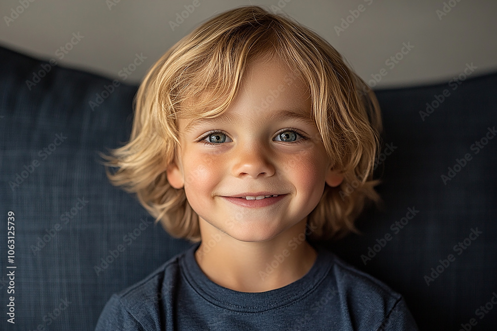 portrait of an white little boy with a smile portrait of an white little boy with a smile