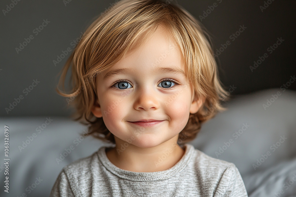 portrait of an white little boy with a smile portrait of an white little boy with a smile