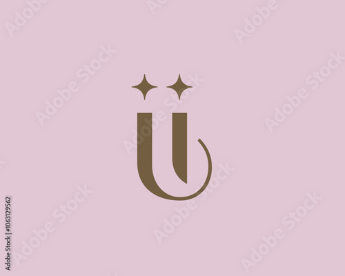 II letter logo icon design. Classic style luxury initials monogram.