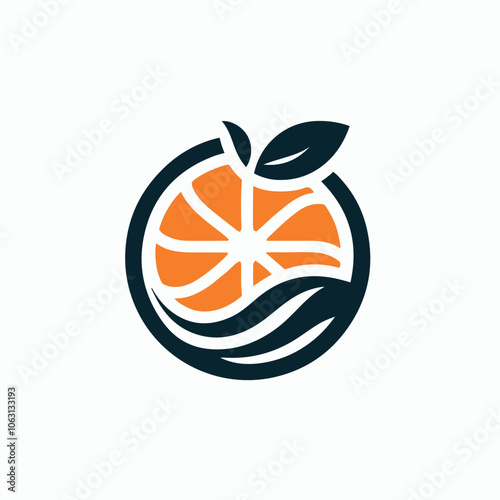 orange logo illustration