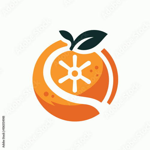 orange logo illustration