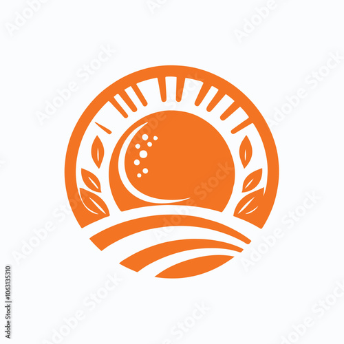 orange logo illustration