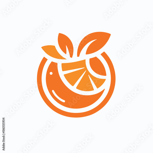 orange logo illustration