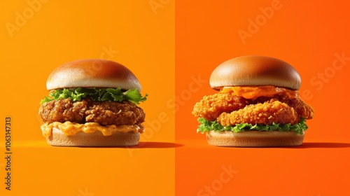 A flavor-focused infographic comparing Popeyes' photo