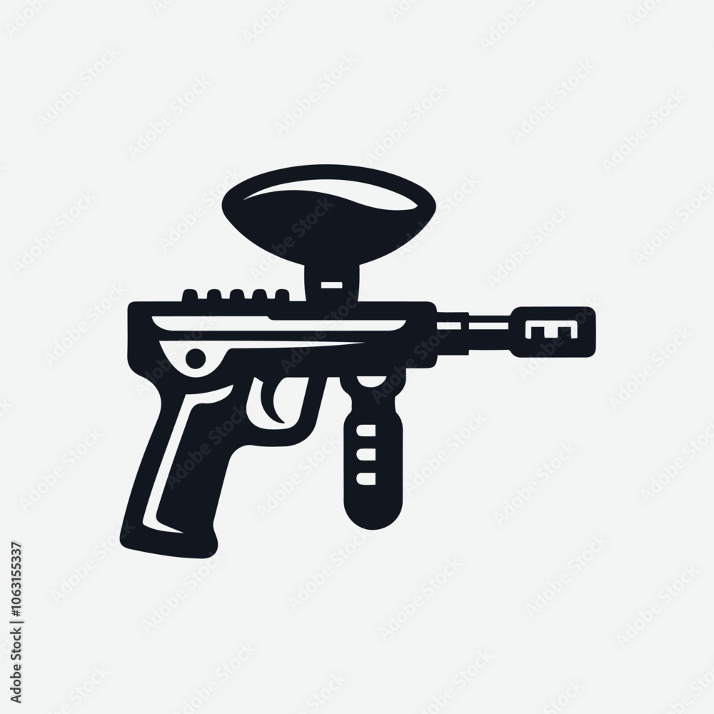 paintball logo illustration