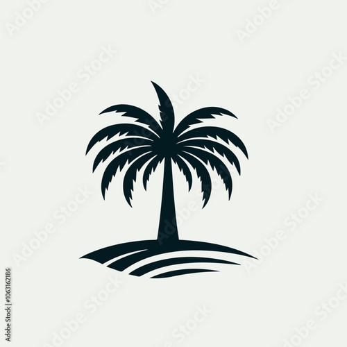 palm logo illustration
