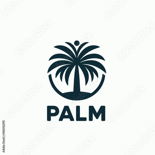 palm logo illustration