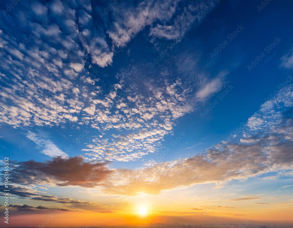 Image of a Beautiful Sky Background Image of a Beautiful Sky Background