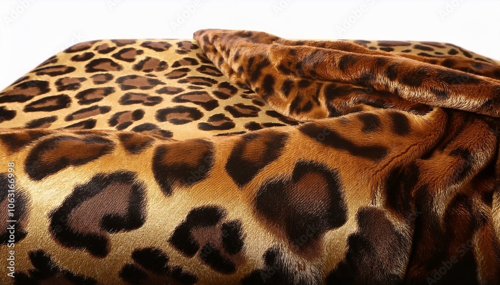 Blanket with Elegant Brown and Gold Leopard Print Blanket with Elegant Brown and Gold Leopard Print