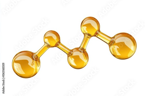 Fatty Acids: Molecular Formula and Chemical Structure of Triglyceride Ester Component photo