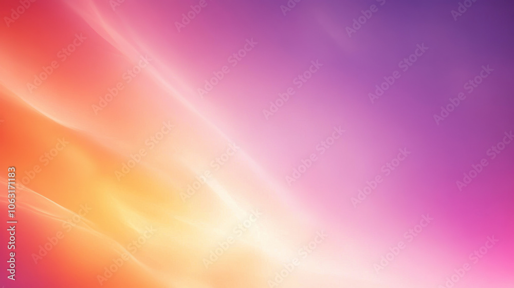 Obraz premium Warm tone gradient with soft blend